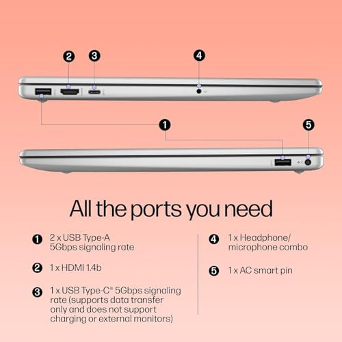 HP Professional 15 2026 Intel i3 14th Gen Core 3 100U - 8 GB DDR5512 GB SSDIntel UHD Graphics - Thin Light Business Laptop156 FHDSilver15kg - Image 4