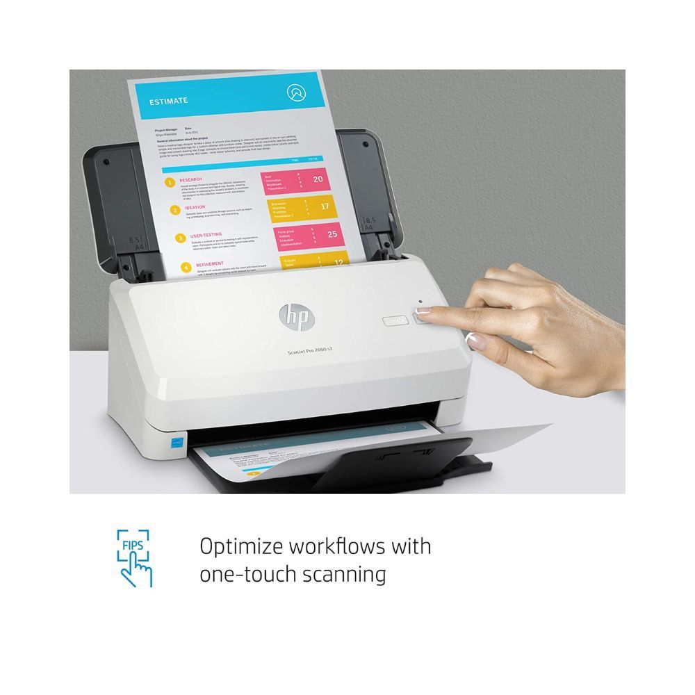 HP Scanjet Pro 2000 s2 Sheet-Feed Scanner