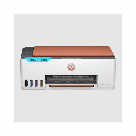 HP Smart Tank 589 All in one WiFi Colour Printer Upto 6000 Black and 6000 Colour Pages Included in The Box Print