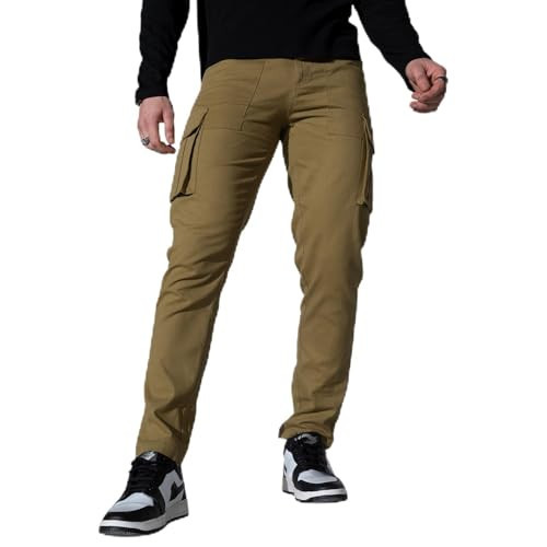 Hubberholme Men Slim Fit Casual Comfortable Stretchable Trouser, Color -  Black, Size - 36, (Model Name: 8038-36) : Amazon.in: Fashion