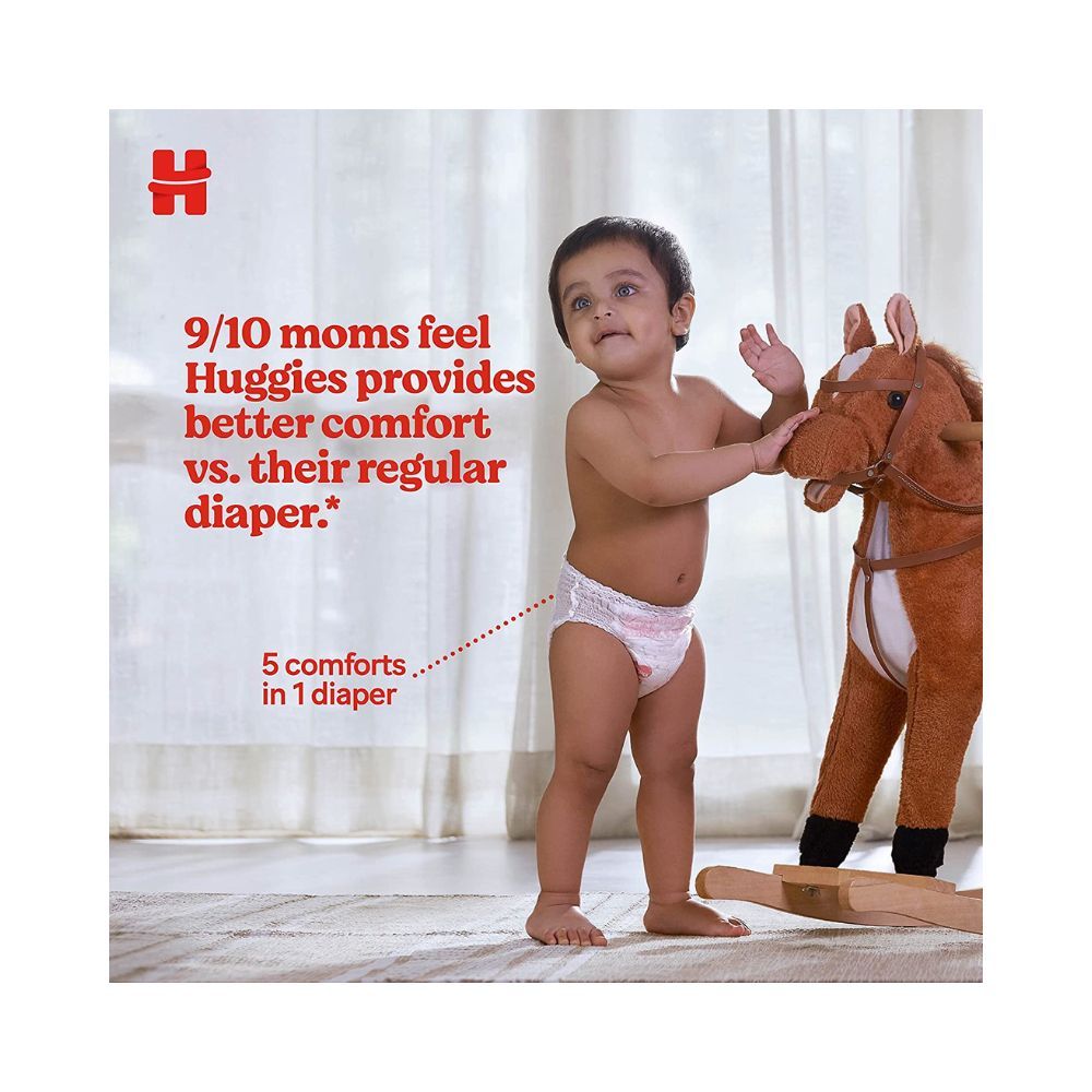 Buy Huggies Premium Soft Diaper Pants - Extra Small, Silky Cocoon Design,  Wetness Indicator Online at Best Price of Rs 936.75 - bigbasket