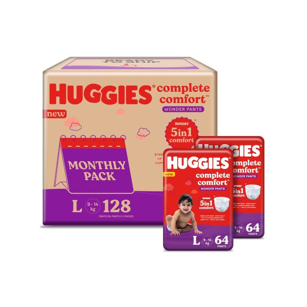Huggies Premium Soft Pants  Large Size Diaper Pants 52 pieces  Cosmo  Worlds