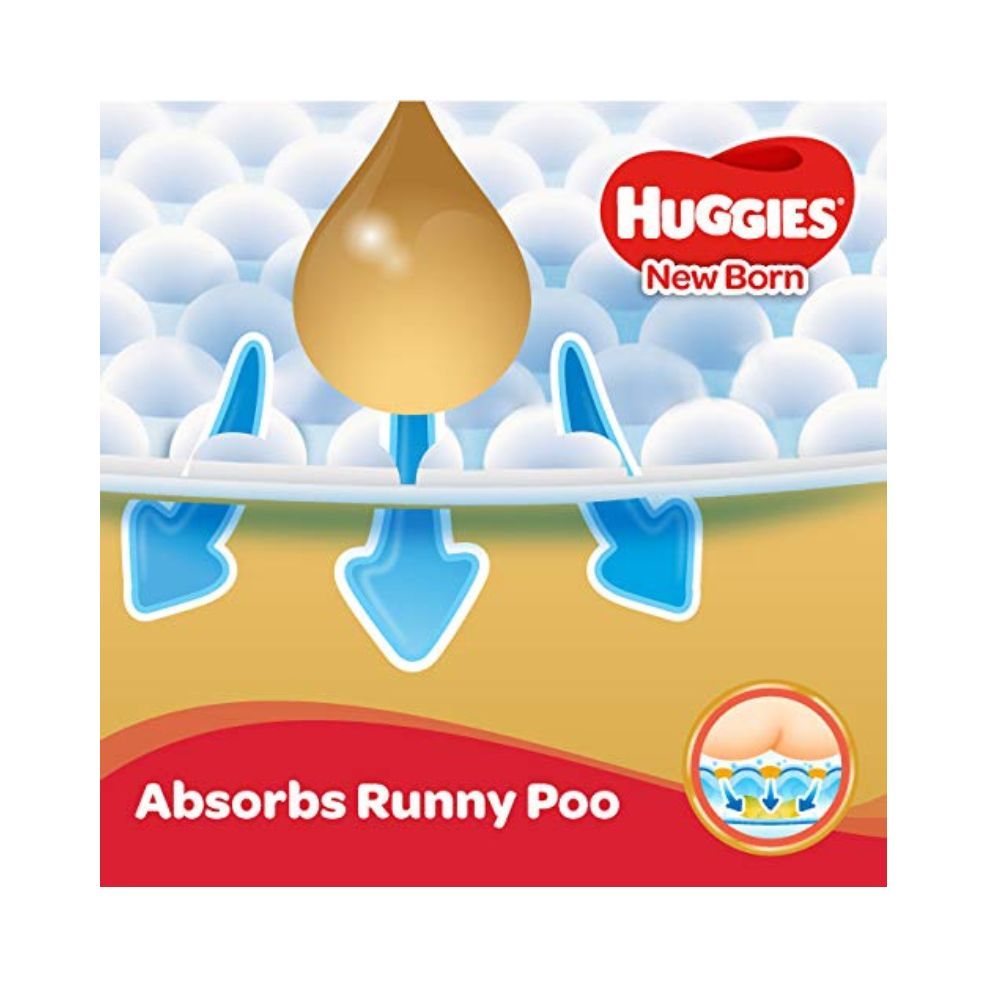 Huggies New Born NB (0-5)kg 22 Diapers