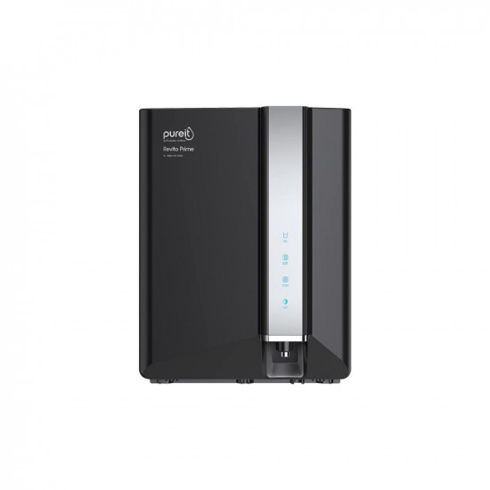 HUL Pureit Revito Prime Mineral ROMFUV in-Tank 7 stage 8L Water purifier with DURAViva technology Black