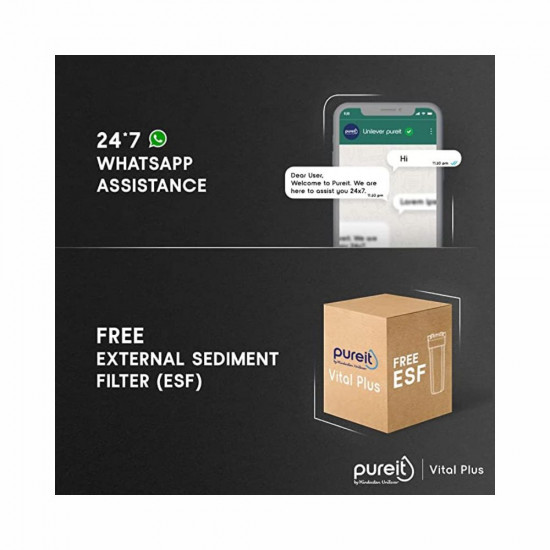 HUL Pureit Vital Plus Mineral RO UV MP 6 Stage