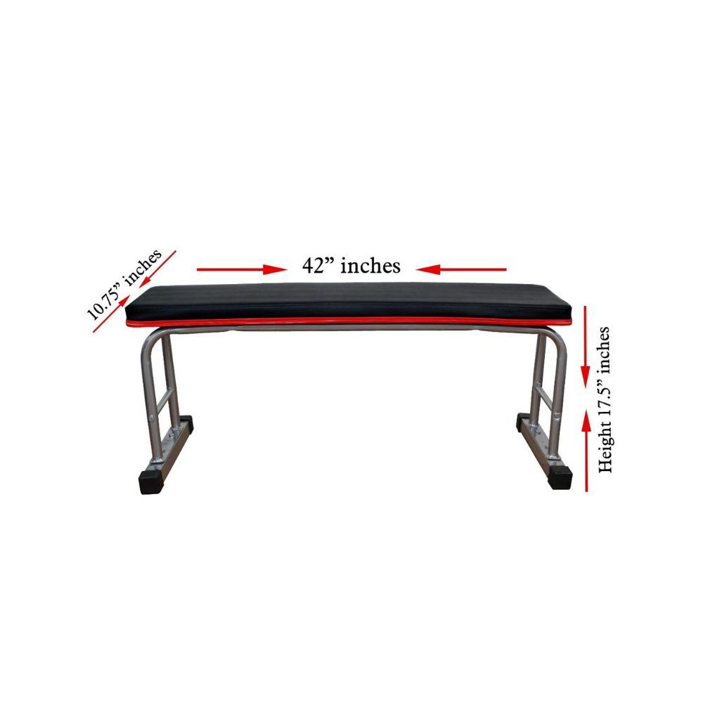 IBS Heavy Duty Flat Weight Bench- Up to 320 kg Capacity Utility Exercise Bench