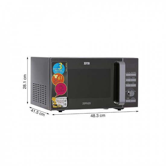 IFB 25 L Solo Microwave Oven (25PM2S, Silver)