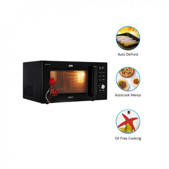 IFB 30 L Convection Microwave Oven (30BC5, Black, With Starter Kit)