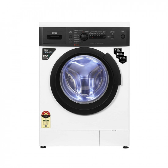 IFB 6 Kg 5 Star Front Load Washing Machine 2X Power Steam (DIVA AQUA BXS 6008, White & Black, In-built Heater, 4 years Comprehensive Warranty)