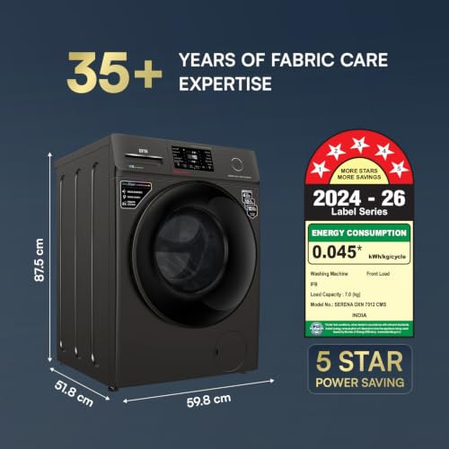 IFB 7 kg Fully Automatic Front Load Washing Machine SERENA OXN 7012 CMS Onyx - product image 2