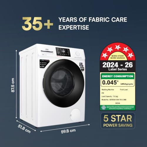 IFB 7 kg Fully Automatic Front Load Washing Machine SERENA VXN 7012 CMS White - product image 2