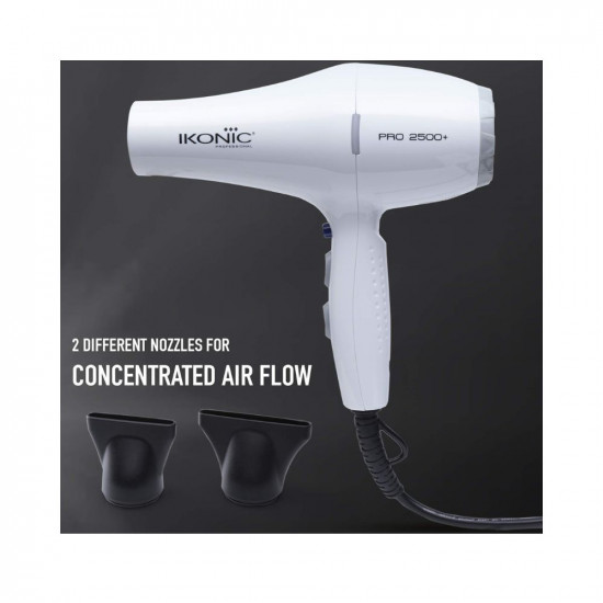 IKONIC HAIR DRYER- PRO 2500+ WHITE