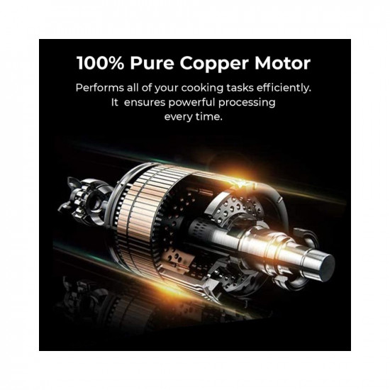 INALSA Stand Mixer Professional Mix Master- Heavy Duty 1200 Watt Pure Copper Motor
