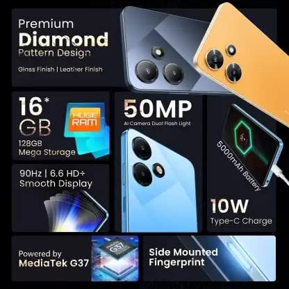 INFINIX HOT 30i 64 GB 4 GB RAM Mirror Black