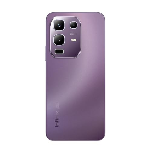 Infinix Note 50x 5G Enchanted Purple 8GB RAM 128GB Storage  MediaTek D7300 Ultimate  90FPS BGMI Gaming  5500mAH Battery with 45W FastCharge  650K AnTuTu AI