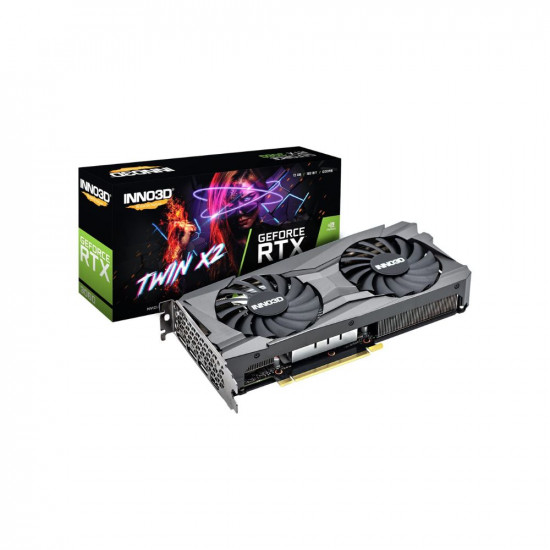 INNO3D GEFORCE RTX 3060 Twin X2 12GB GDDR6 192-bit PCI Express Gen 4 Gaming Graphic Card - N30602-12D6-119032AH, pci_e