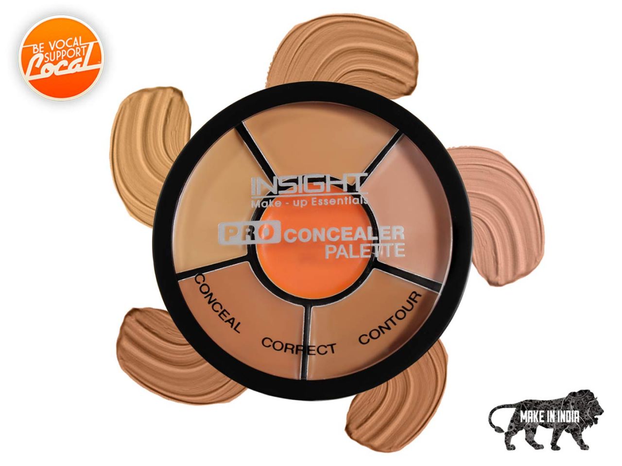 INSIGHT Cosmetics Natural Pro Concealer Palette Powder (Concealer)