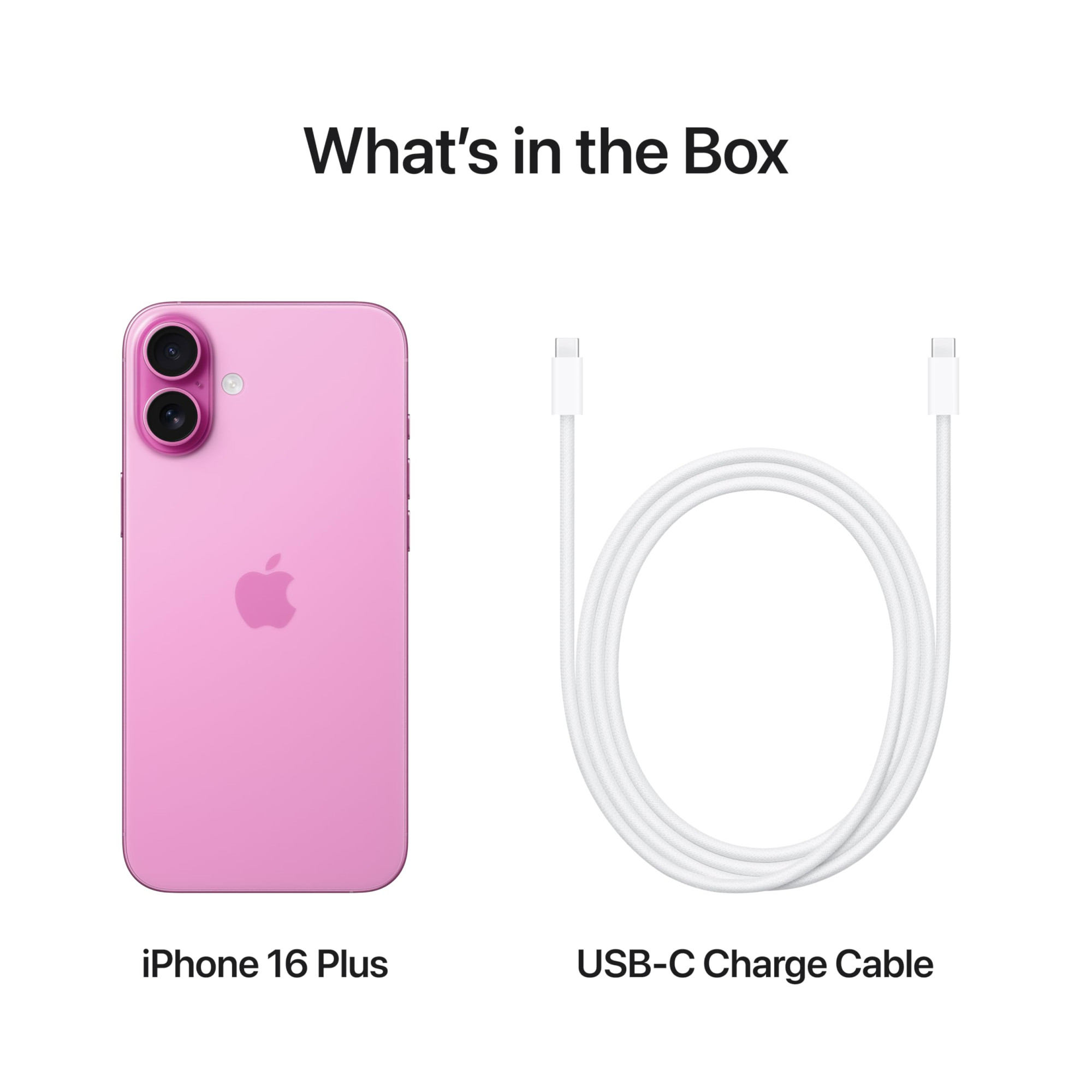 iPhone 16 Plus 256 GB 5G Mobile Phone with Camera Control A18 Chip and a Big Boost in Battery Life Works with AirPods Pink