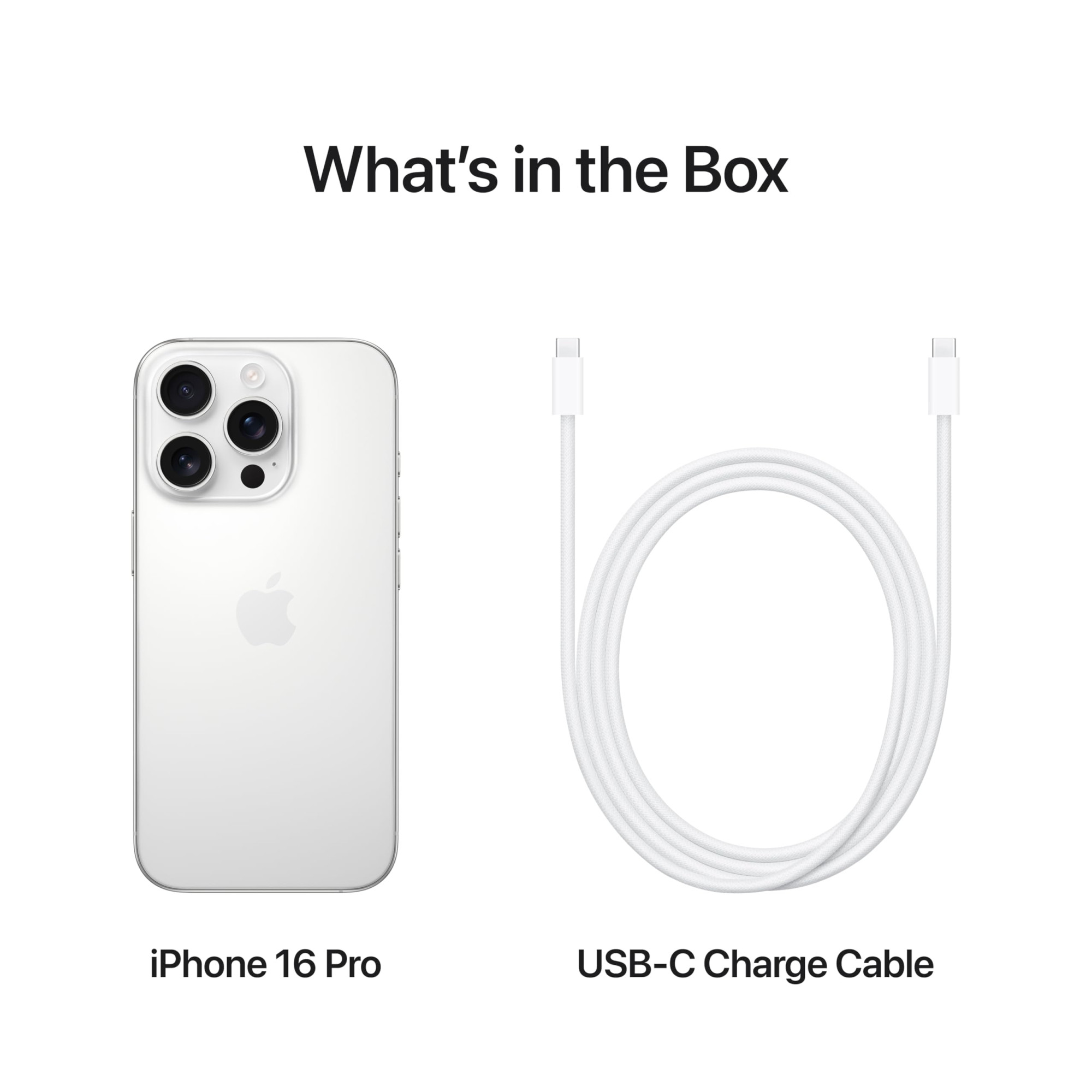 iPhone 16 Pro 128 GB 5G Mobile Phone with Camera Control 4K 120 fps Dolby Vision and a Huge Leap in Battery Life Works with AirPods White Titanium