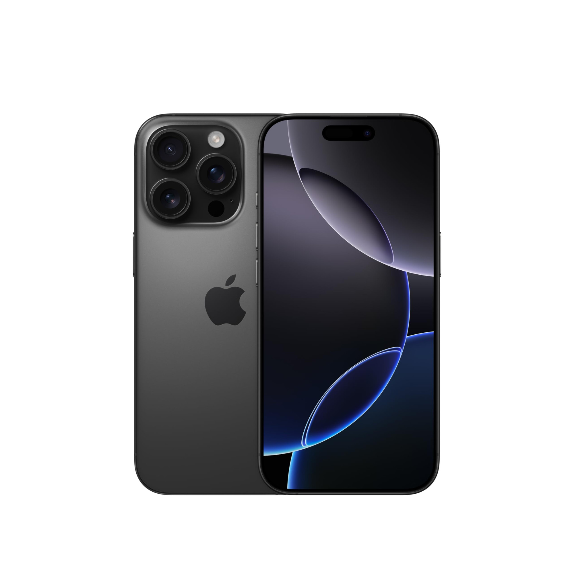 iPhone 16 Pro 256 GB 5G Mobile Phone with Camera Control 4K 120 fps Dolby Vision and a Huge Leap in Battery Life Works with AirPods Black Titanium
