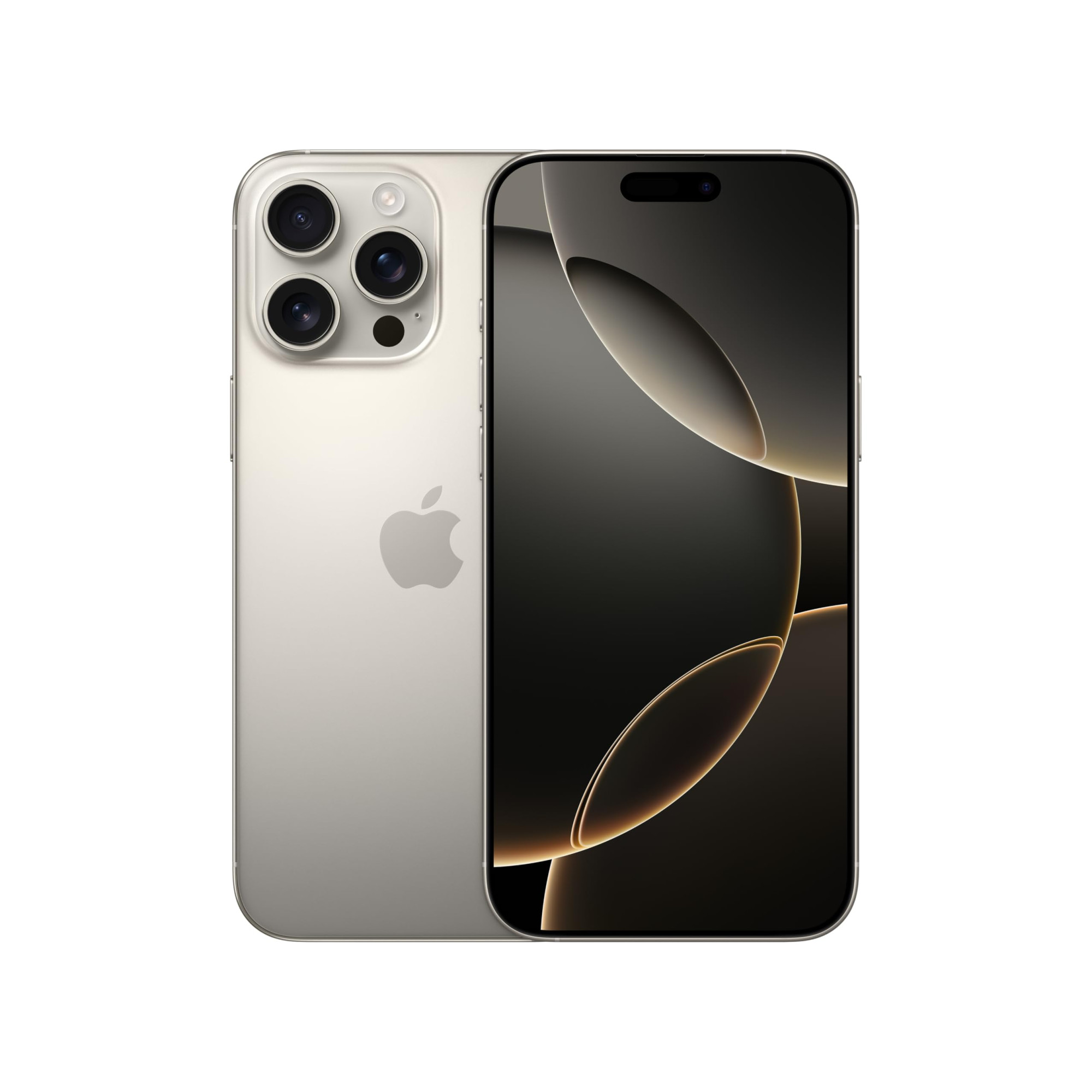 iPhone 16 Pro Max 512 GB 5G Mobile Phone with Camera Control 4K 120 fps Dolby Vision and a Huge Leap in Battery Life Works with AirPods Natural Titanium