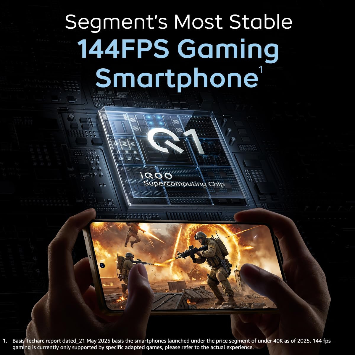 iQOO Neo 10 Alpine White 8GB RAM 256GB Storage Segments Fastest Processor with Snapdragon 8s Gen 4 Supercomputing chip Q1 120W FlashCharge Segments Brightest AMOLED Display