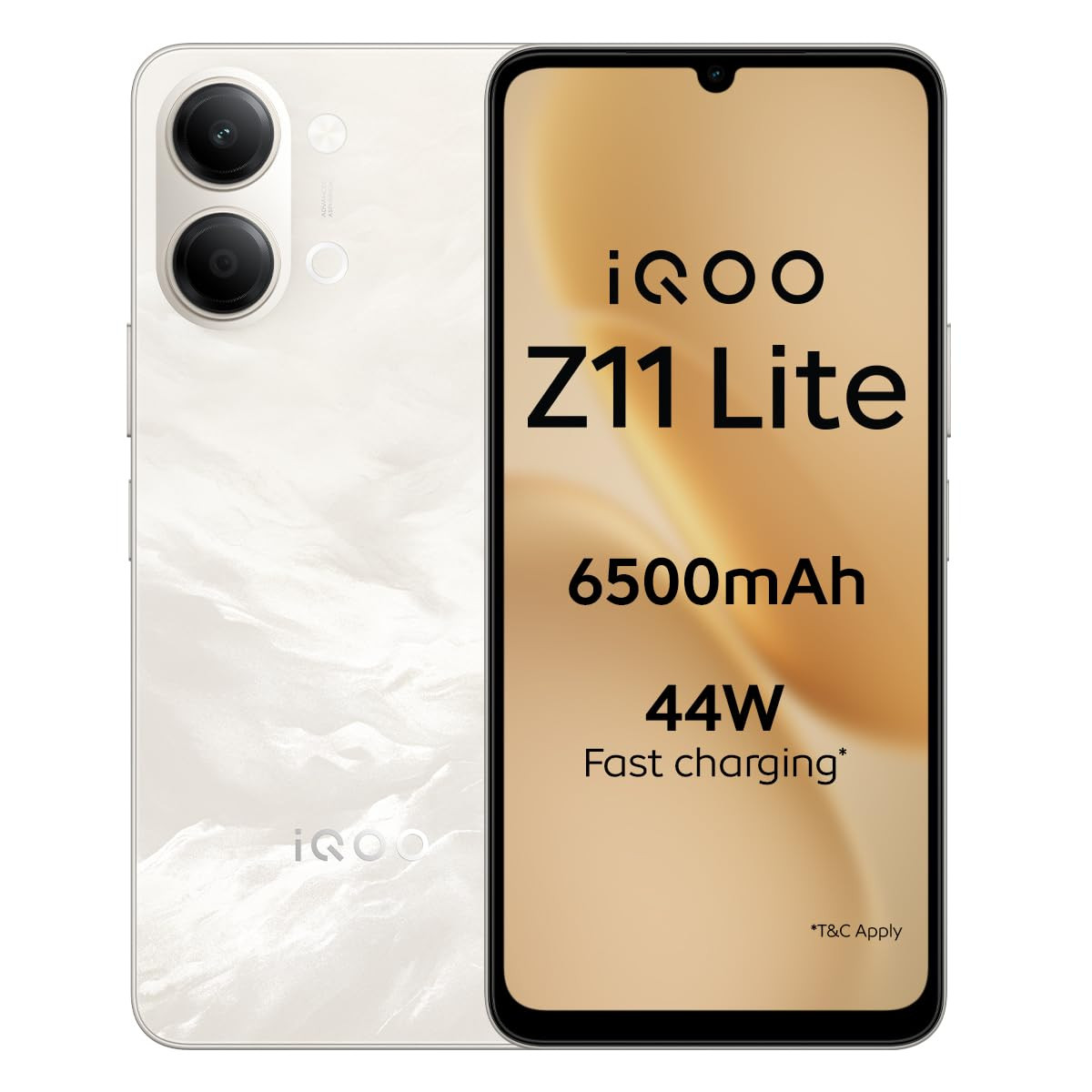 iQOO Z11 Lite 44W 5G 6 GB RAM 256GB Storage Solar Flame