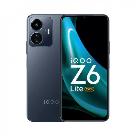 IQOO Z6 Lite 5G (With Charger) (Mystic Night, 128 GB) (6 GB RAM)