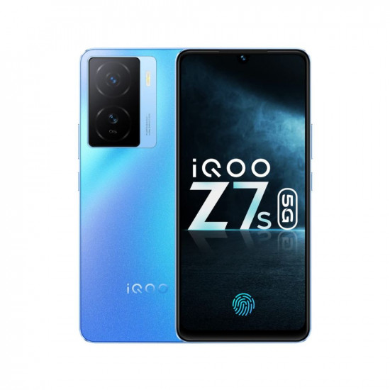 iQOO Z7s 5G by vivo (Norway Blue, 6GB RAM, 128GB Storage)