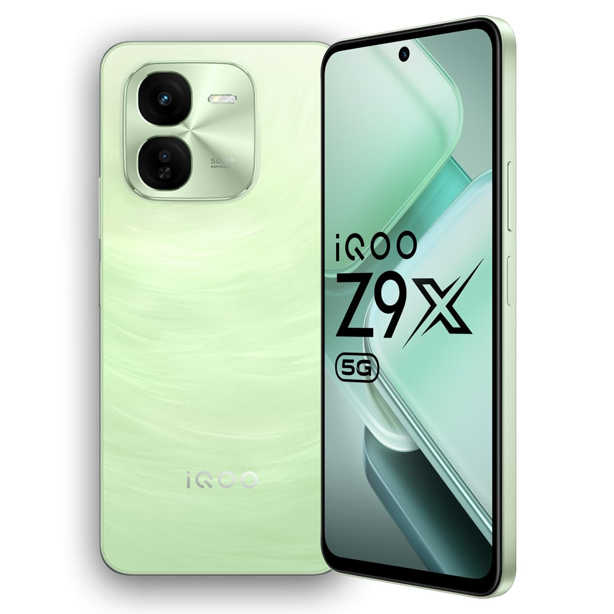 iQOO Z9x 5G Tornado Green 4GB RAM 128GB Storage  Snapdragon 6 Gen 1 with 560k AnTuTu Score  6000mAh Battery with 799mm Slim Design  44W FlashCharge