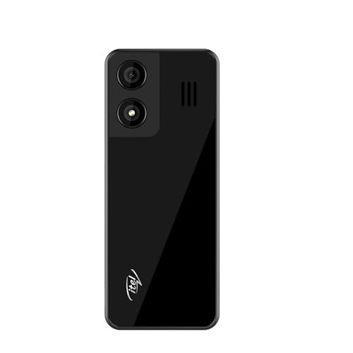itel it5262-24 inch Big Display with Premium Glass Like Back Design 2000 mAh Battery Auto Call Recording and Type C Charger Black