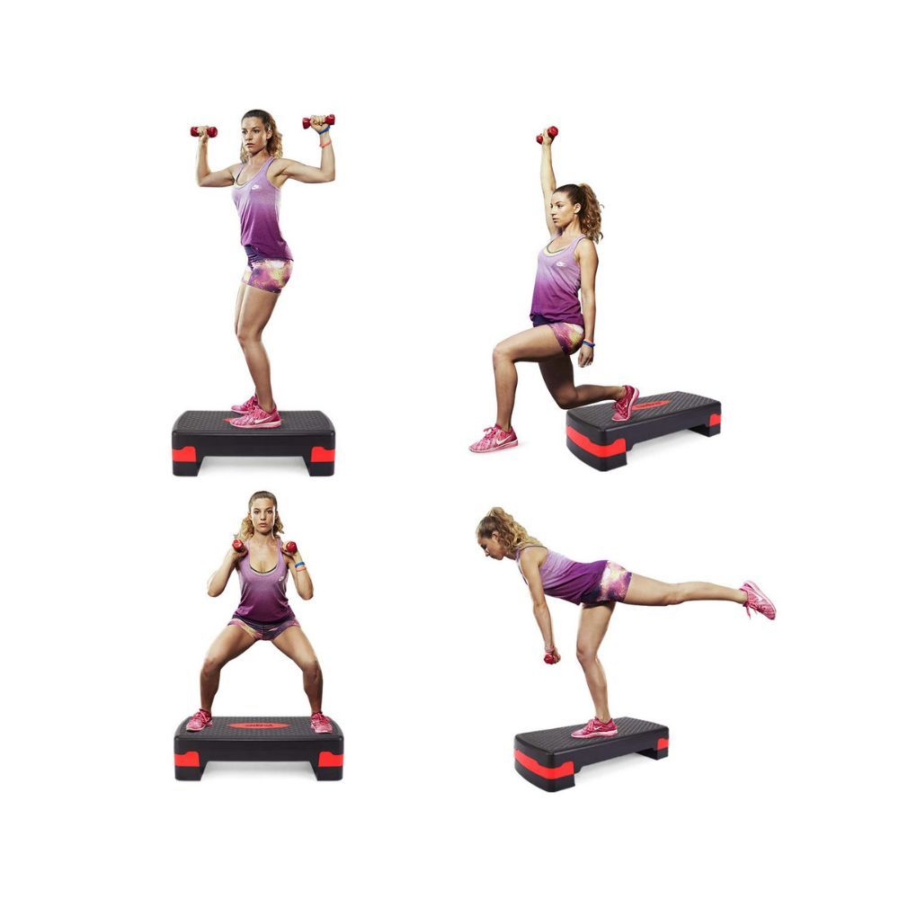 JAXPETY New 27'' Fitness Aerobic Step Adjust 4