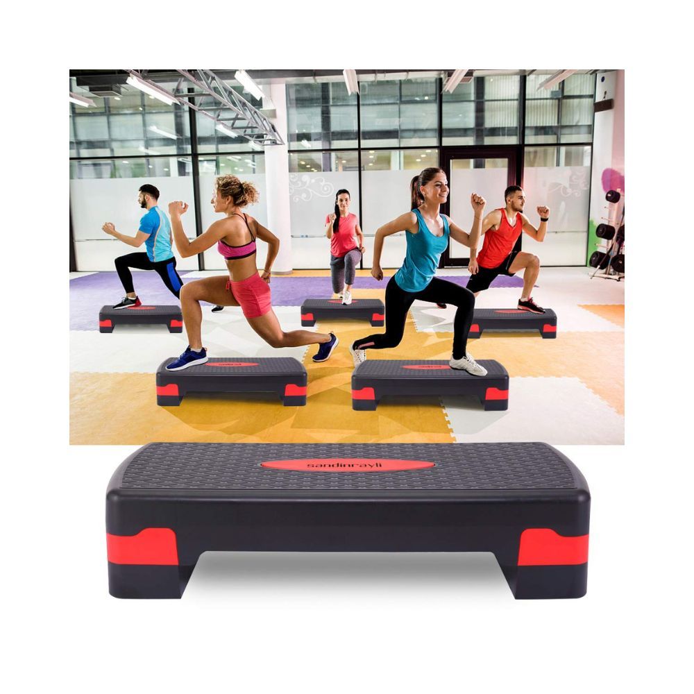 JAXPETY New 27'' Fitness Aerobic Step Adjust 4