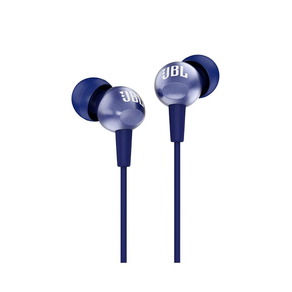 JBL C200SI, Premium in Ear Wired Earphones with Mic, Signature Sound