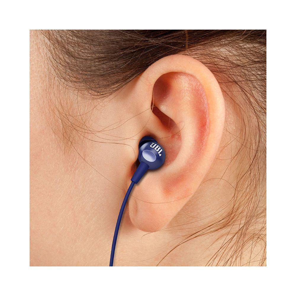 JBL C200SI, Premium in Ear Wired Earphones with Mic, Signature Sound