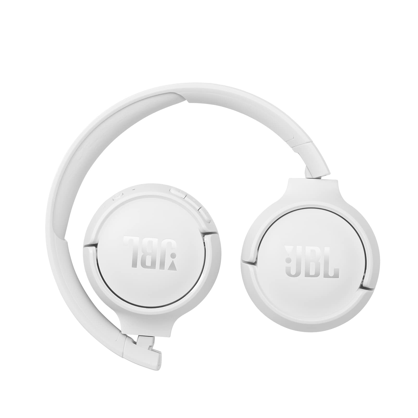 JBL Tune 510BT On Ear Wireless Headphones with Mic up to 40 Hours Playtime Pure Bass Quick Charging Dual Pairing Bluetooth 50  Voice Assistant Support for Mobile Phones White