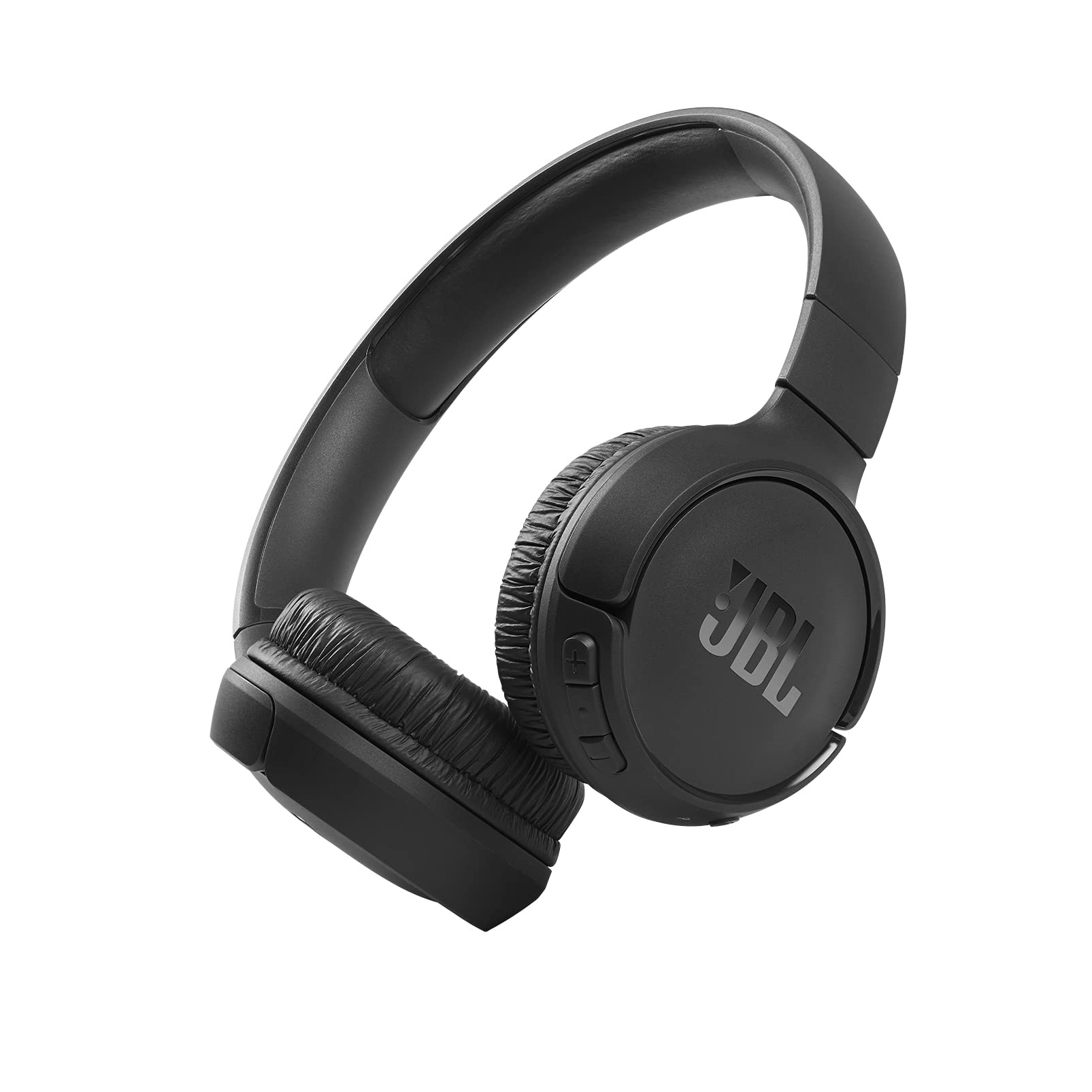 JBL Tune 510BT On Ear Wireless Headphones with Mic up to 40 Hours Playtime Pure Bass Quick Charging Dual Pairing Bluetooth 50  Voice Assistant Support for Mobile Phones Black