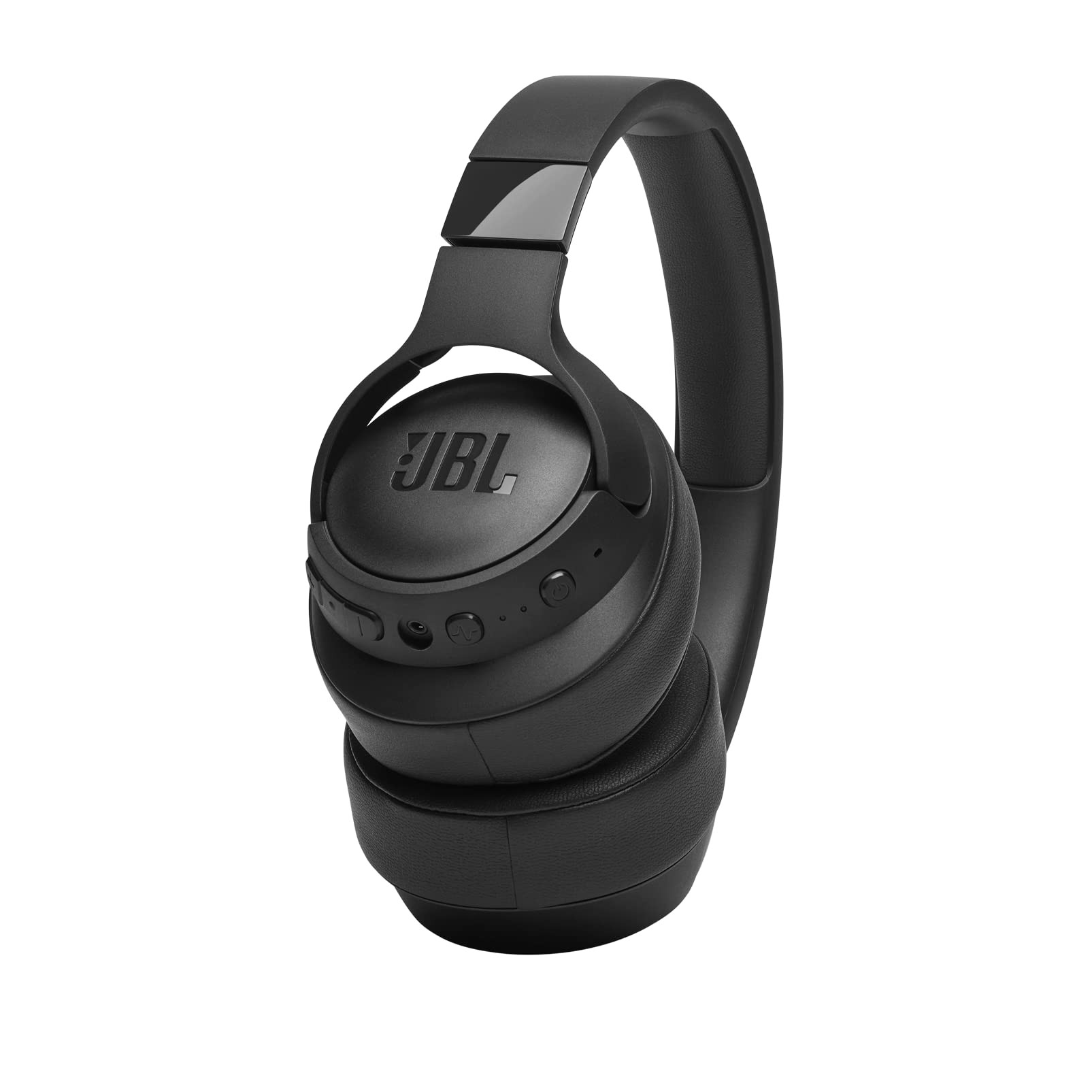 JBL Tune 760NC Wireless Over Ear Active Noise Cancellation Headphones with Mic Upto 50 Hours Playtime Multi-Device Connectivity Pure Bass AUX  Voice Assistant Support for Mobile Phones Black