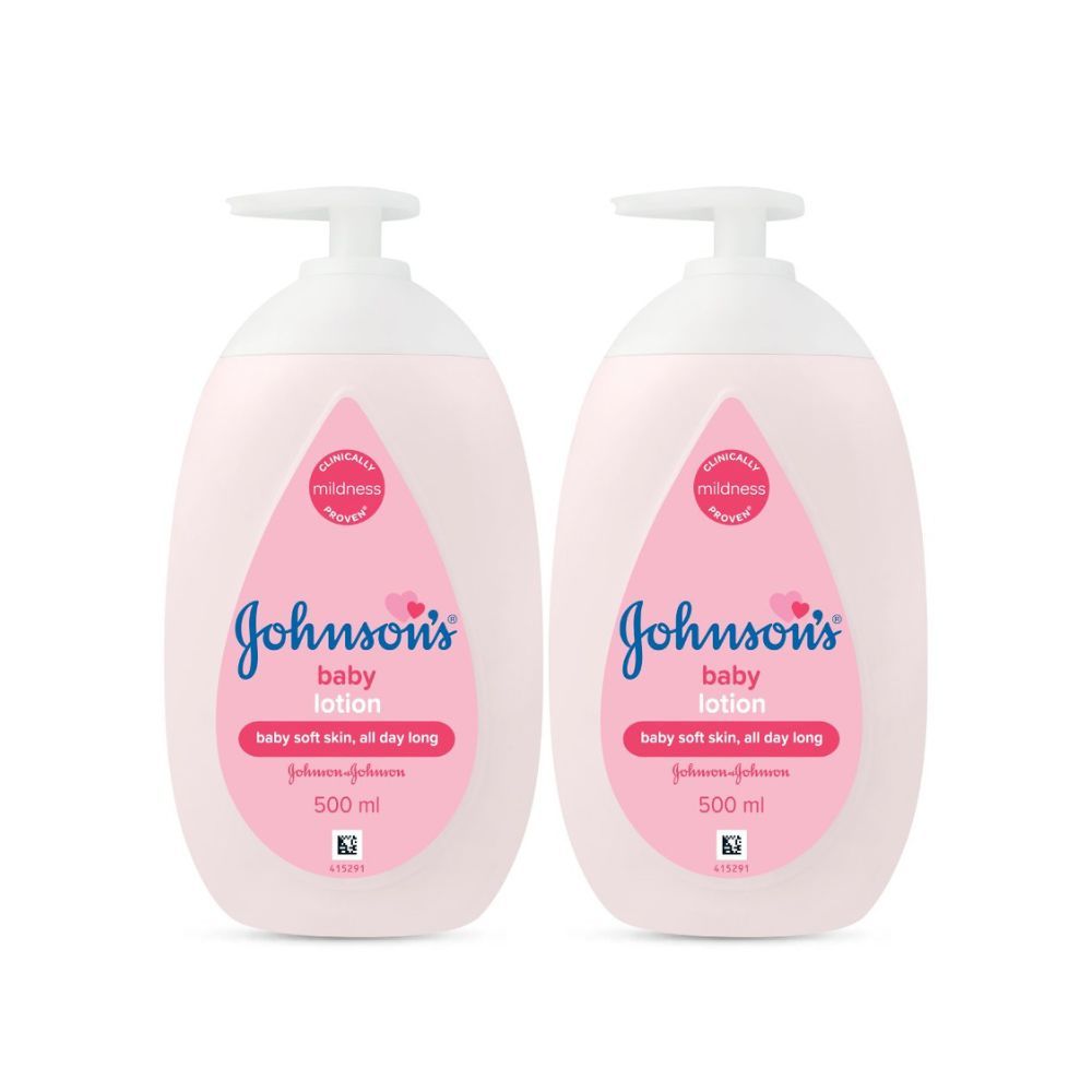 Johnson's Baby Lotion 500ml (Pack of 2)