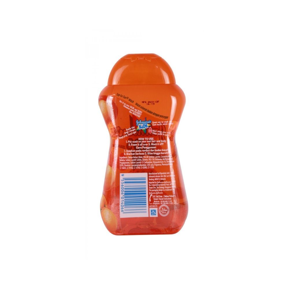 Johnsons Kids Top-to-Toe Refreshing Wash - Pack of 1, 300mL