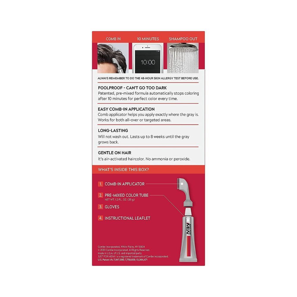 Just For Men Autostop Color #A-55 Real Black (2 Pack)