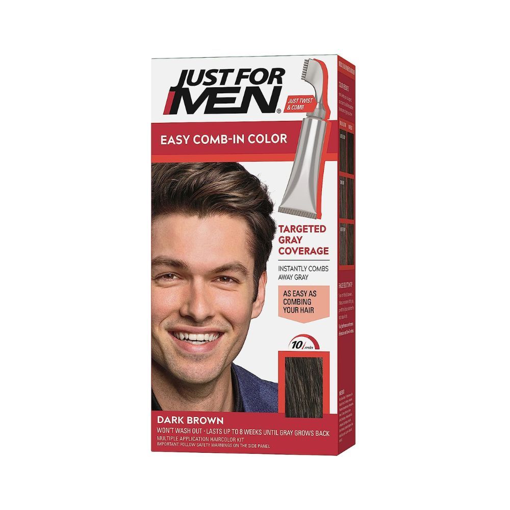 Buy Just for Men Hair Colour H45 Dark Brown Online at Chemist Warehouse