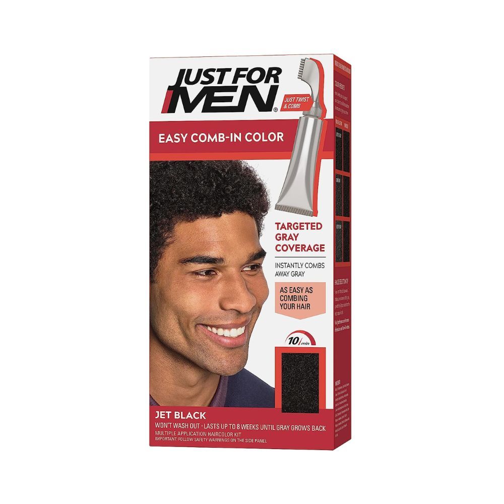 JUST FOR MEN Autostop Hair Color Jet Black 3.8 ounces
