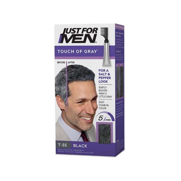 Just for Men Touch of Gray Hair Colour, 81.6g - Dark Brown T-45