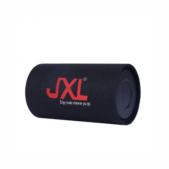JXL 1280 12 Inch Active Bass Tube Subwoofer with Imported Amplifier 6500W Black Round