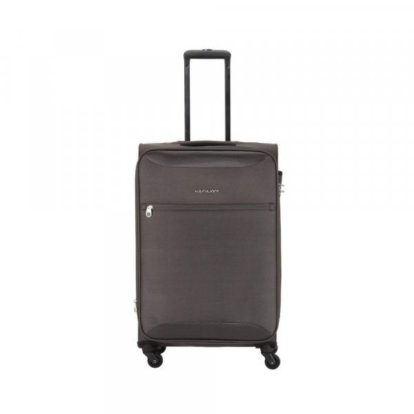 Kamiliant by American Tourister Zaka Polyester 67 cms Grey Softsided Check-in Luggage (KAM ZAKA SP 67 cm - Grey)