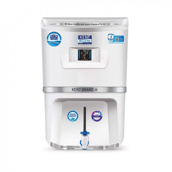 KENT Grand Star RO+UV+UF TDS Control Water Purifier 9 L