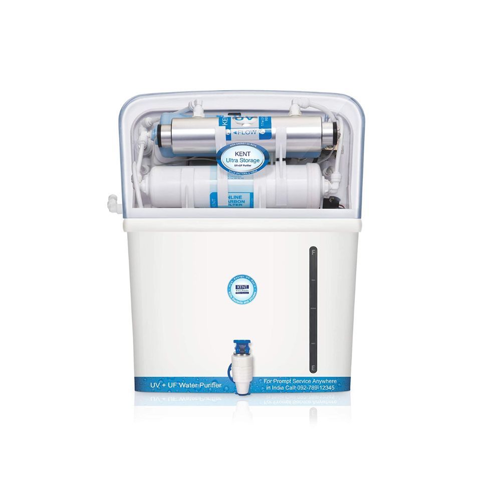 KENT Ultra Storage UV Water Purifier (11042) | UV+UF Water Purification