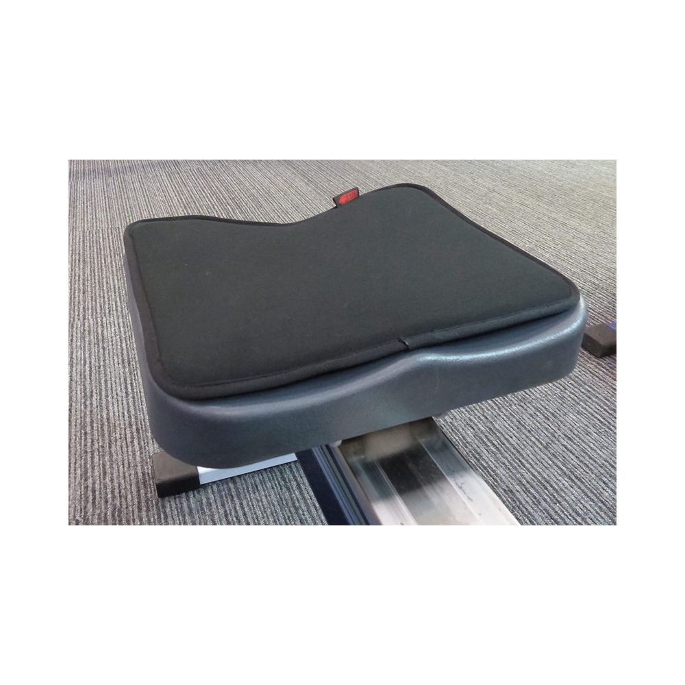 KEO ST. Rowing Machine Seat Pad - Low Profile Cushion for Concept 2, Hydrow, Nordictrack Rowers - Complete with Microfiber Cooling Towel