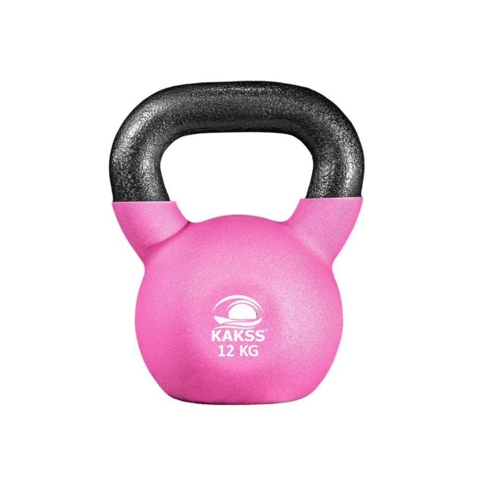 Kettle Bell for Gym & Workout 12 KG (PINK MATT)